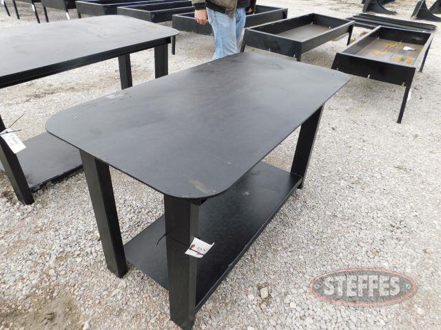 Heavy Duty 30x57 Welding Shop Table w/ shelf (NEW) 